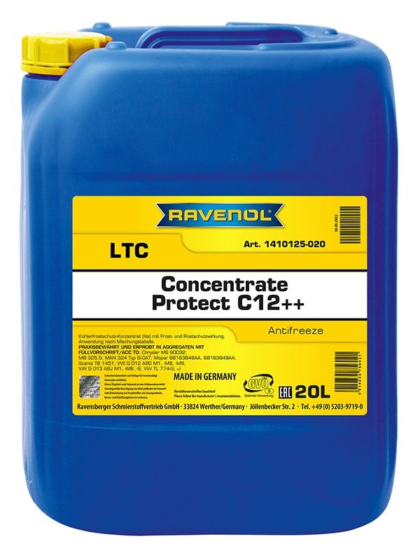 RAVENOL Antifreeze LTC, Concentrate Protect Article number: 1410125-020-01-999 cheaply