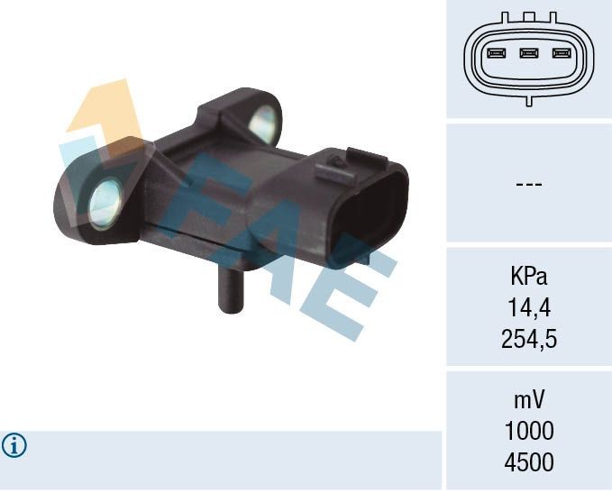 FAE Ladetrykk-sensor artikkelnummer: 15153 billig
