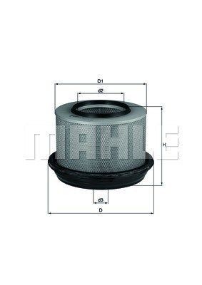 MAGNETI MARELLI Air filter Article number: 154020116170 cheaply