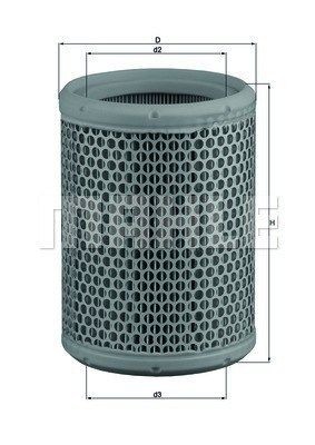 MAGNETI MARELLI Õhufilter Artikli number: 154070520790 soodsalt