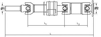 SPIDAN Propshaft, axle drive Article number: 27912 cheaply