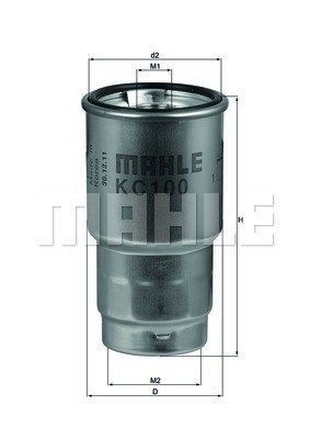 MAGNETI MARELLI Brændstof-filter Varenummer: 154098814590 billige