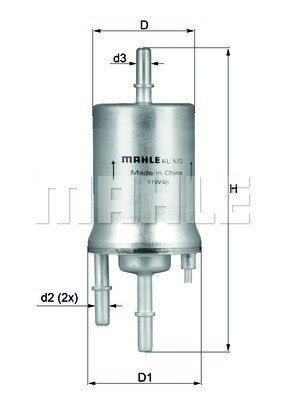 MAGNETI MARELLI Brændstof-filter Varenummer: 154703644570 billige