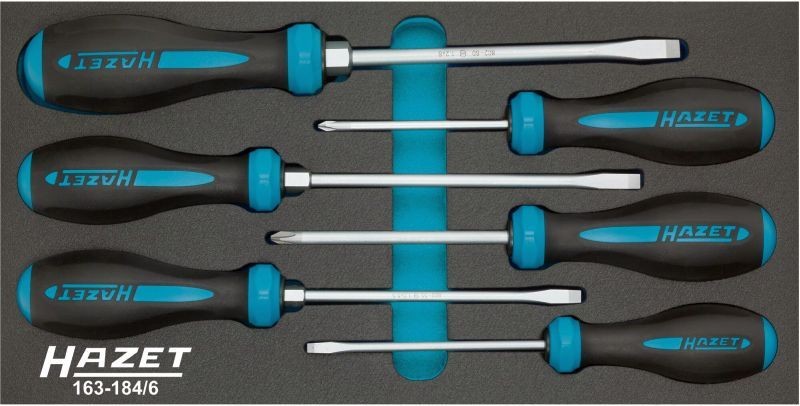 HAZET Screwdriver Set Article number: 163-184/6 cheaply