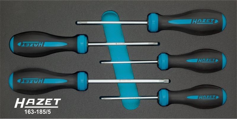HAZET Screwdriver Set Article number: 163-185/5 cheaply