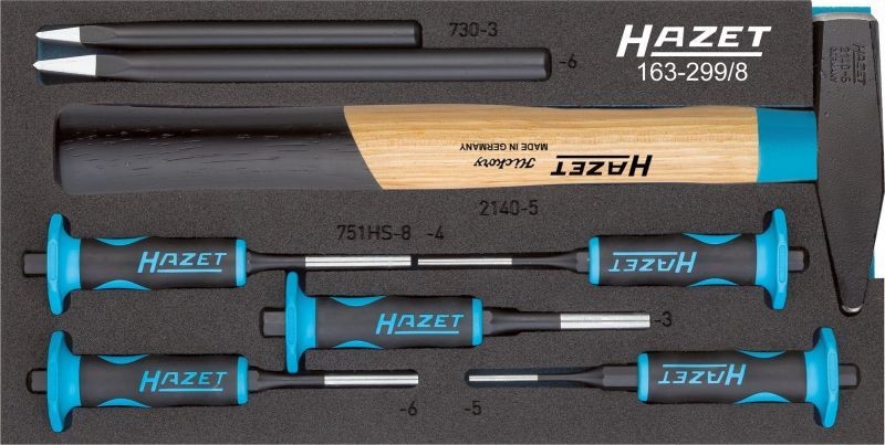 HAZET Split Pin Drift Set Article number: 163-299/8 cheaply