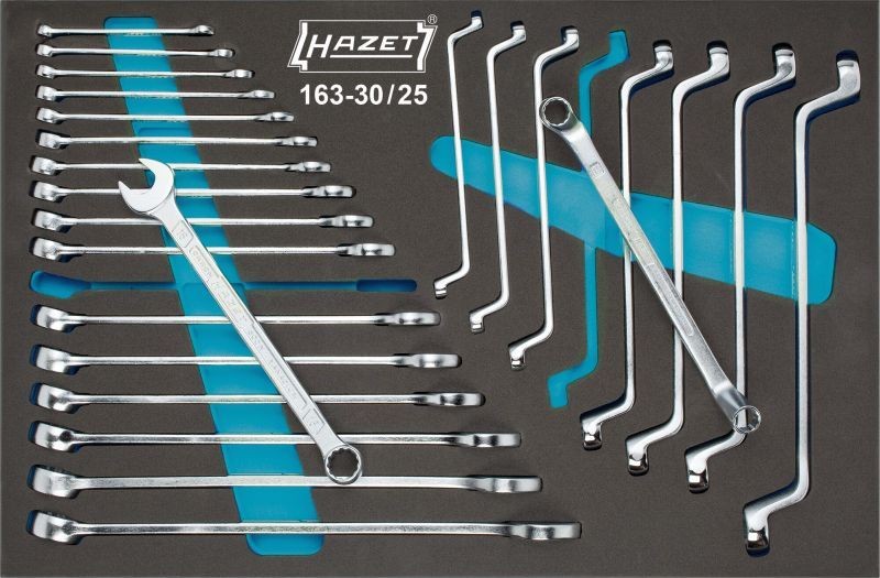 HAZET Spanner Set, ring / open ended Article number: 163-30/25 cheaply