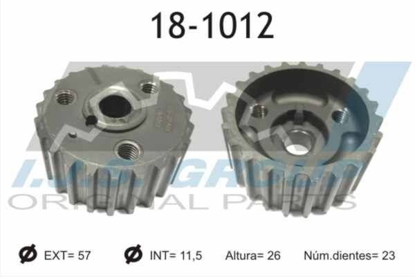 IJS GROUP Fulie curea, arbore cotit număr articol: 17-1210 ieftin