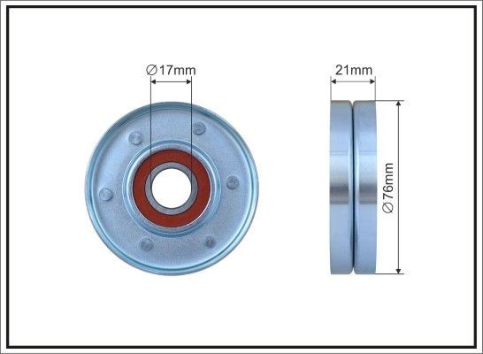 CAFFARO Tensioner pulley Article number: 170-00 cheaply