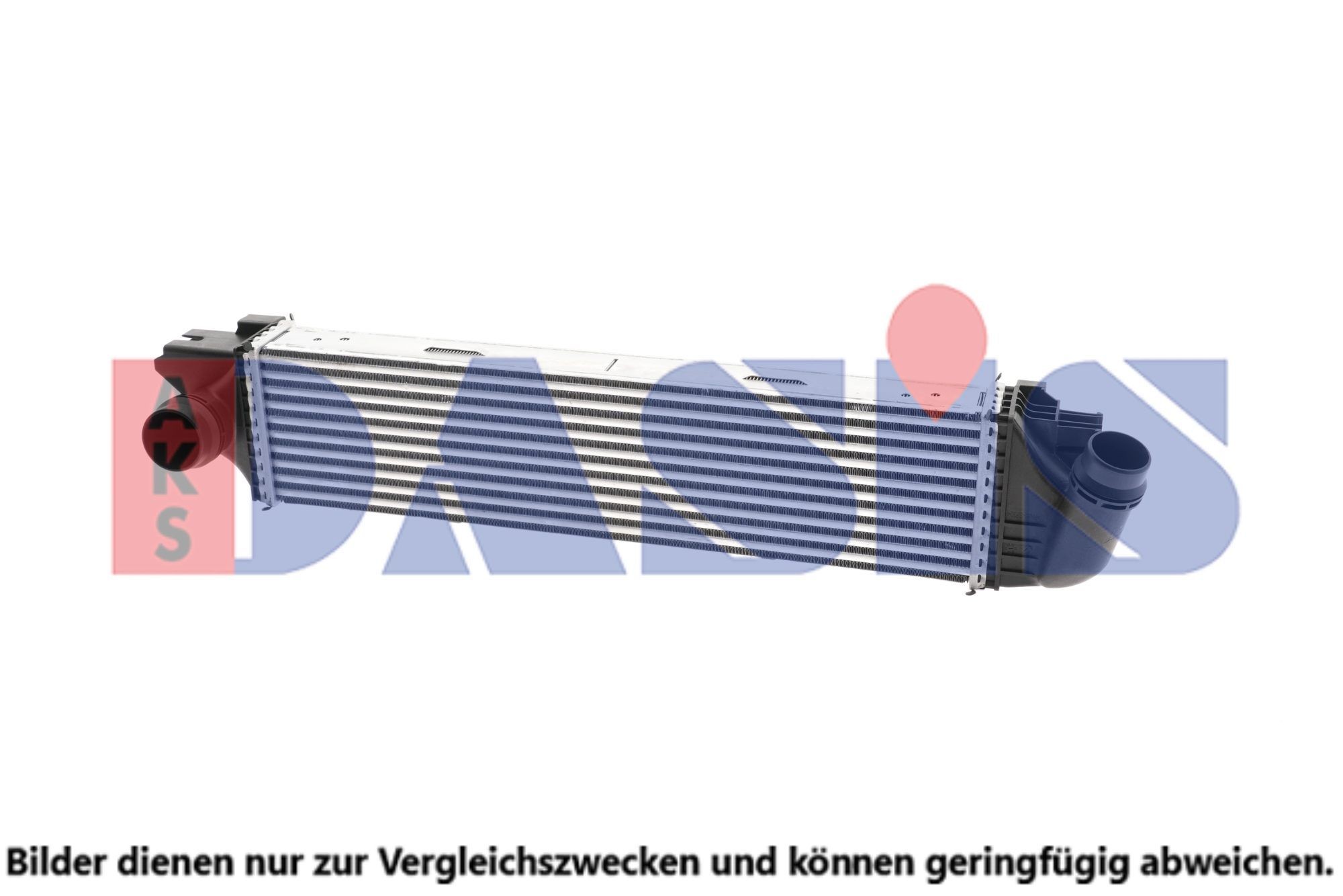 AKS DASIS Intercooler artikkelnummer: 187041N billig
