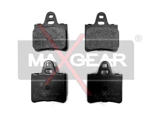MAXGEAR Piduriklotsid Artikli number: 19-0400 soodsalt