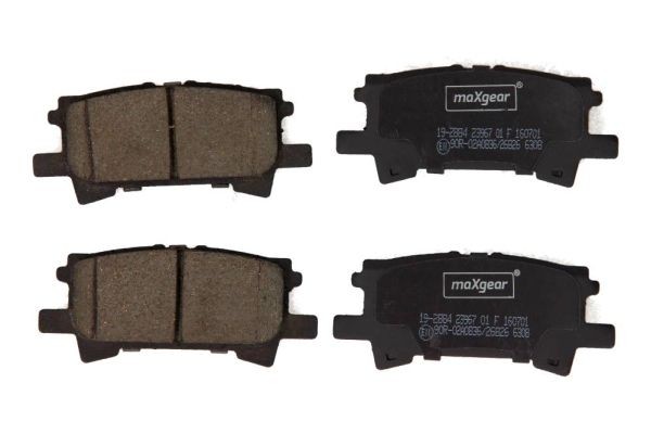 MAXGEAR Brake pad set Article number: 19-2884 cheaply