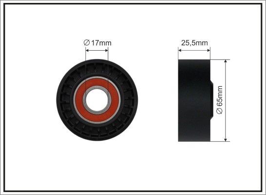 CAFFARO Tensioner pulley Article number: 191-00 cheaply