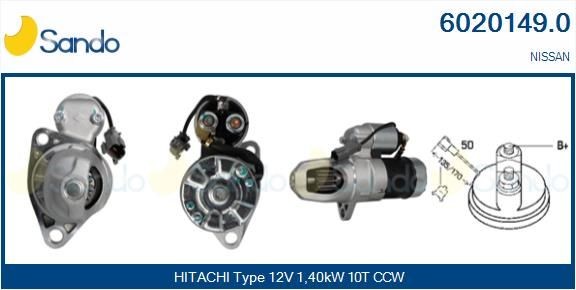 SANDO Alternator Article number: 2032105.4 cheaply