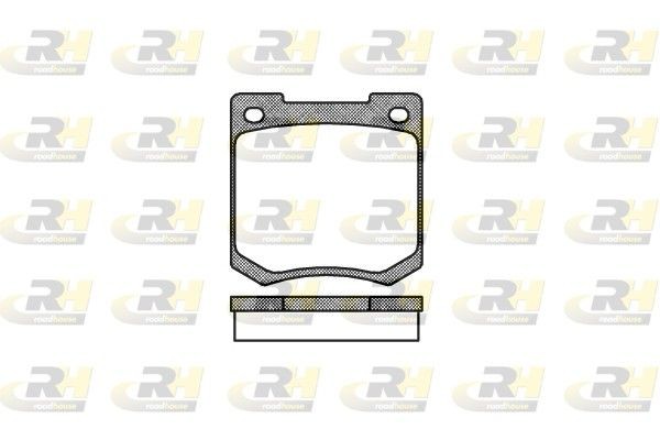 ROADHOUSE Brake pad set Article number: 2040.00 cheaply