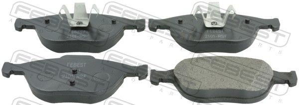 FEBEST Brake pad set Article number: 2101-RSF cheaply