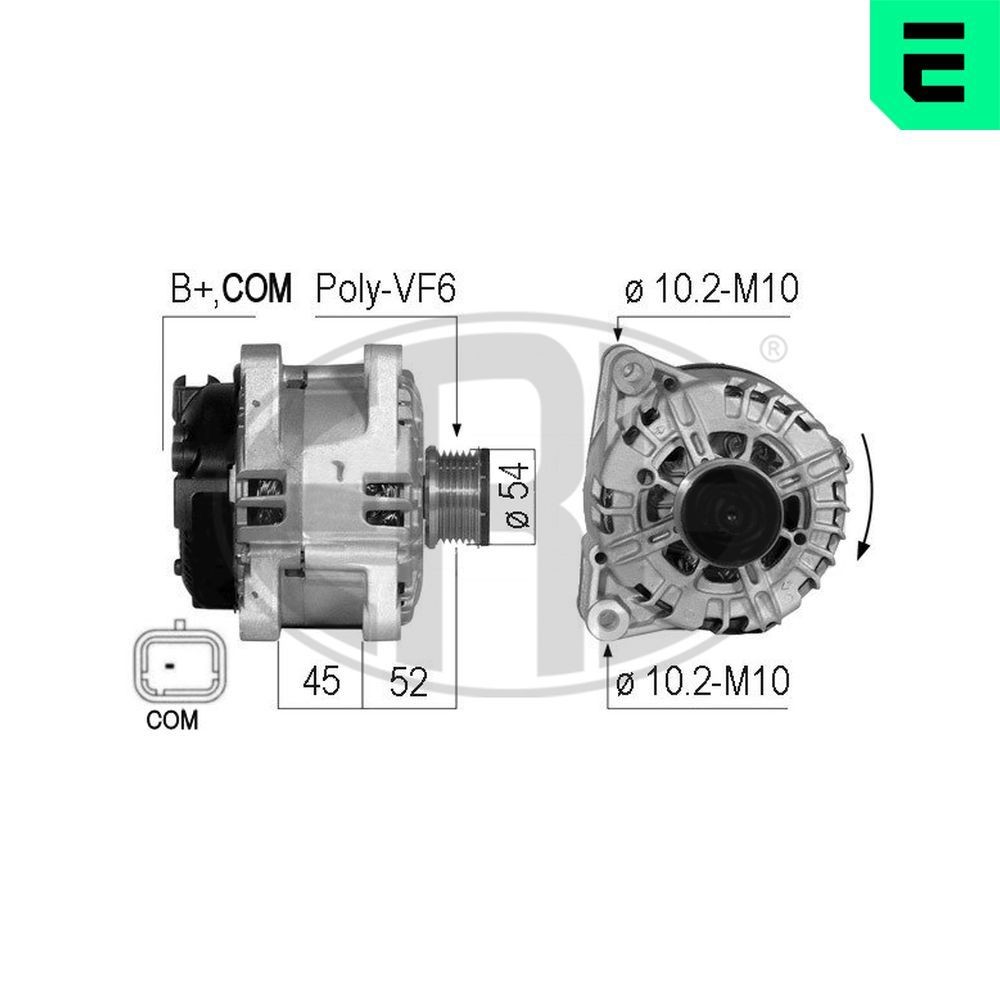 ERA Generaator Artikli number: 210717 soodsalt