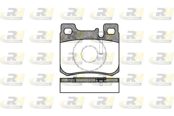 ROADHOUSE Brake pad set Article number: 2157.20 cheaply