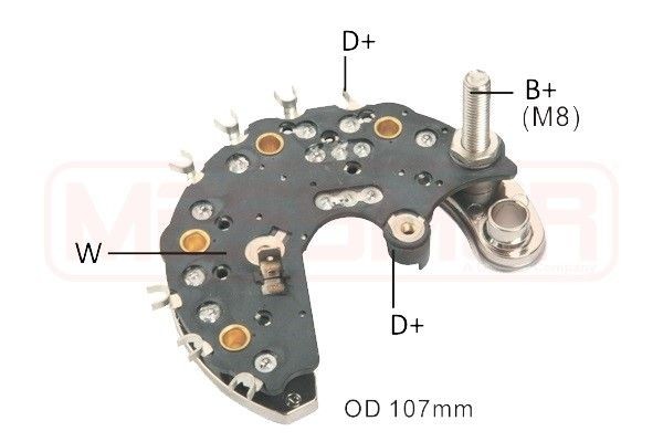 MESSMER Rectifier, alternator Article number: 215760 cheaply