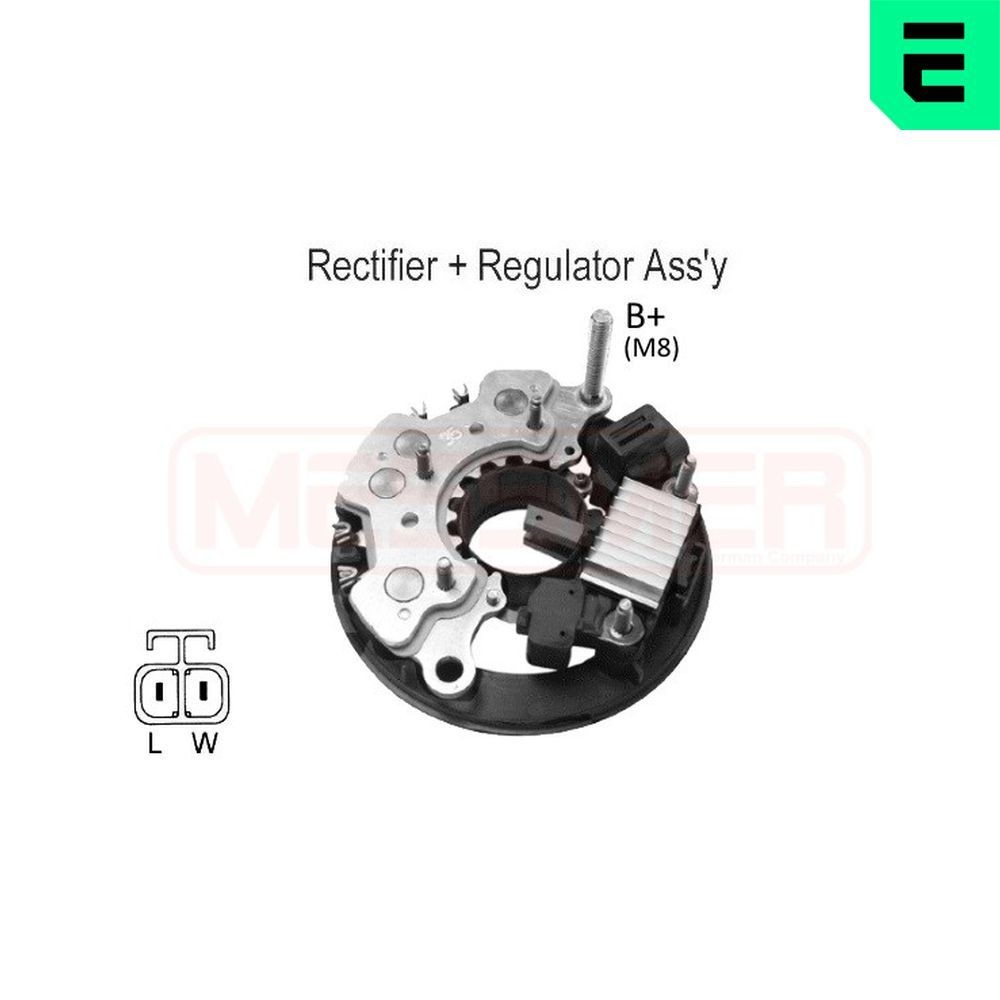 ERA 215943 Seadistaja, generaator CORSA 1.7 DTI (F08, F68) 75 HP Diisel 2009