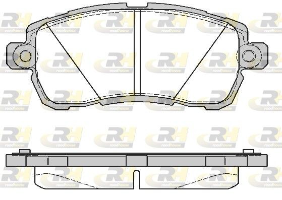 ROADHOUSE Brake pad set Article number: 21728.00 cheaply