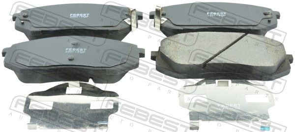 FEBEST Brake pad set Article number: 2201-FQF cheaply