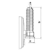 SPIDAN Steering rack gaiter Article number: 83981 cheaply