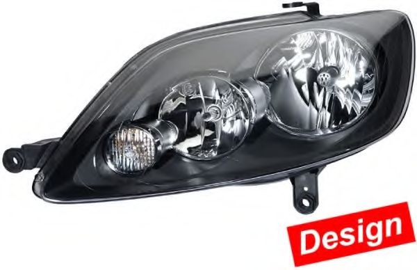 HELLA Headlight set Article number: 1EE 247 013-841 cheaply