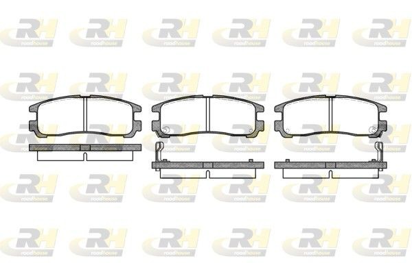 ROADHOUSE Brake pad set Article number: 2291.02 cheaply