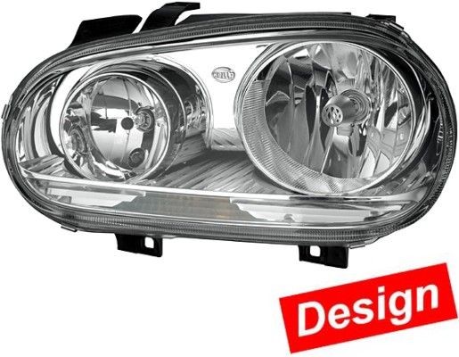 HELLA Headlight set Article number: 1EJ 009 292-801 cheaply