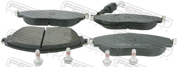 FEBEST Brake pad set Article number: 2301-CCF cheaply