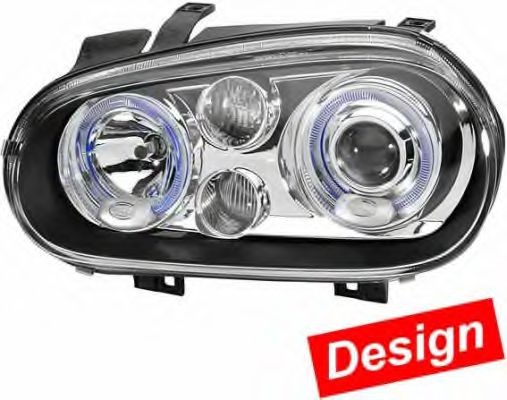 HELLA Headlight set Article number: 1EL 009 300-801 cheaply