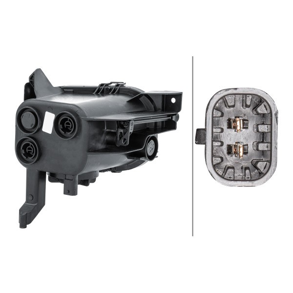 HELLA Fog Light Article number: 1NA 354 680-011 cheaply