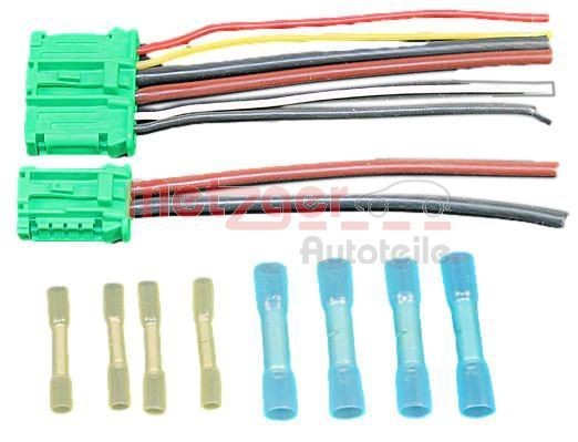 METZGER 2322022 Cable Repair Set, interior heating fan, (eng. preheat sys.) SCÉNIC 1.6 (JA00) 110 PS Petrol 2003