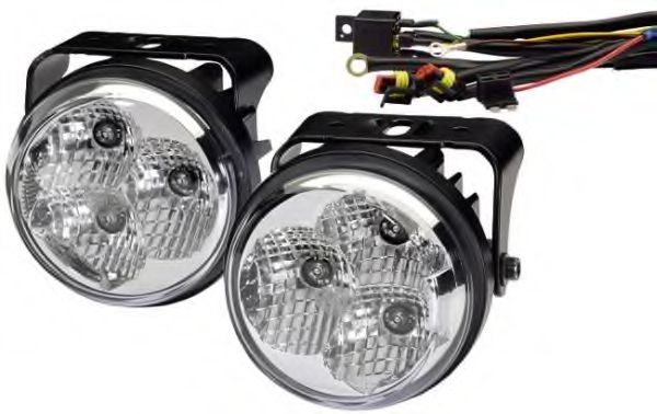 HELLA Daytime running lights kit Article number: 2PT 009 599-801 cheaply