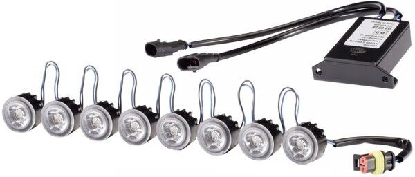 HELLA Daytime Running Light Set Article number: 2PT 010 458-871 cheaply