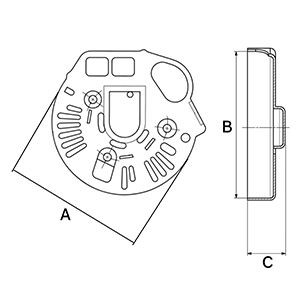 HC-Cargo Holder, carbon brushes Article number: 235741 cheaply