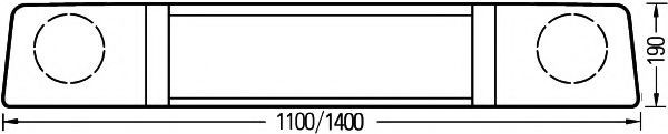 HELLA Signal System, emergency vehicle Article number: 2RM 007 200-261 cheaply