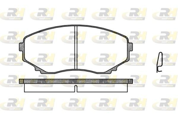 ROADHOUSE Brake pad set Article number: 2397.00 cheaply