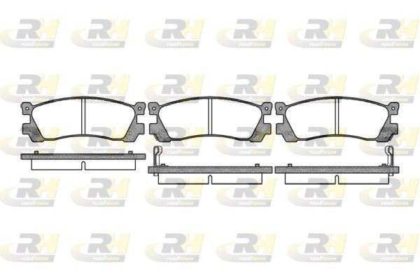 ROADHOUSE Brake pad set Article number: 2399.02 cheaply