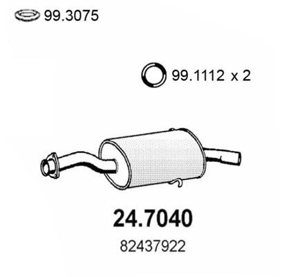 ASSO Lõppsummuti Artikli number: 24.7040 soodsalt