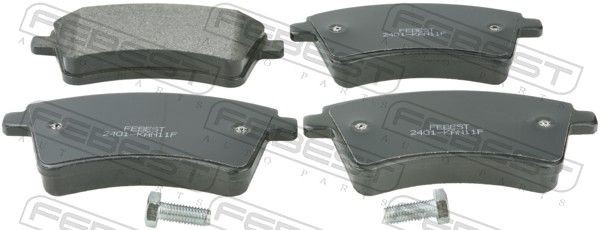 FEBEST Brake pad set Article number: 2401-KANIIF cheaply