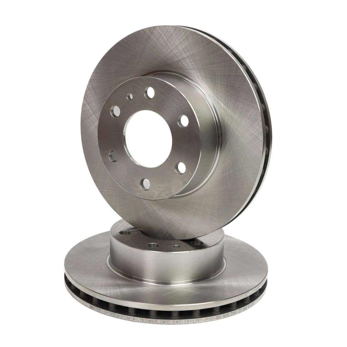 MASTER-SPORT Brake disc Article number: 24012802381-SET-MS cheaply