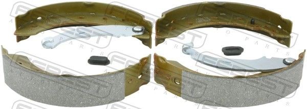 FEBEST Brake Shoe Set Article number: 2402-LOGR cheaply