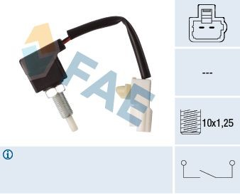 FAE 24547 Switch, clutch control (cruise control) CEE'D 1.4 MPI 101 PS Petrol 2018