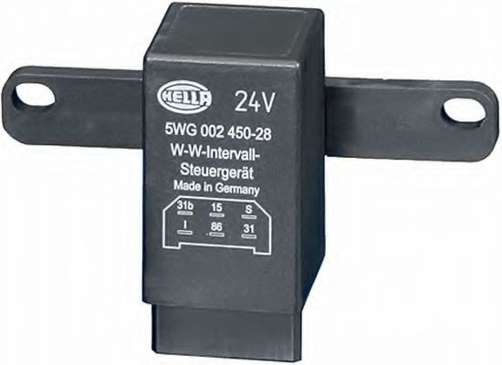 HELLA Wiper relay Article number: 5WG 002 450-281 cheaply