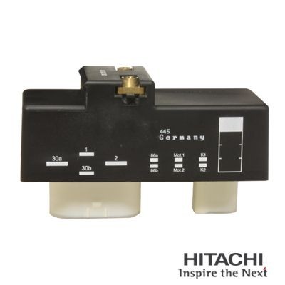 HITACHI 2502218 Relee, radiaatoriventilaatori jaoks FABIA 1.4 TSI RS 180 HP Bensiin 2014