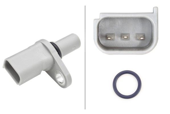 HELLA Camshaft position sensor Article number: 6PU 009 121-681 cheaply
