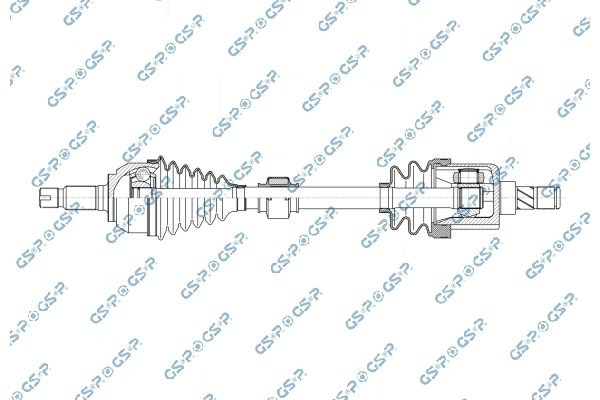 GSP Drive shaft Article number: 251068 cheaply