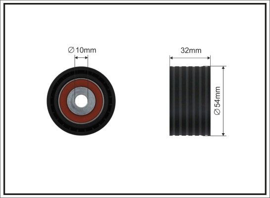 CAFFARO Timing belt deflection pulley Article number: 26-26 cheaply